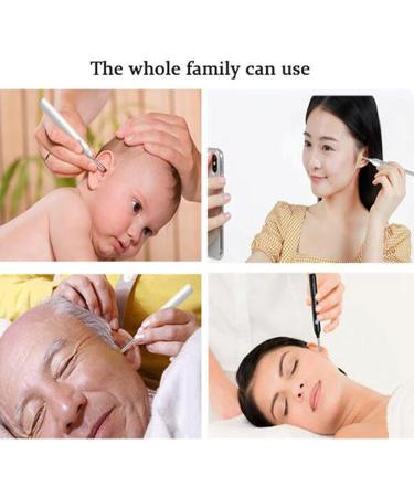 GYMO Electric Ear Wax Cleaning Kit with Light - Adult & Kids Ear Suction Scoop Set - Buy Online on GoSupps.com
