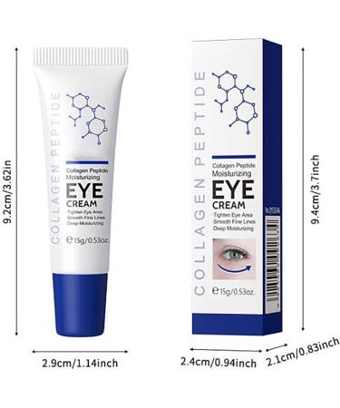 Firming and Smoothing Fine Lines Polypeptide Lifting Eye Cream Natural Moisturizing Eye Cream Can Reduce Puffiness Under-Eye Bags Dark Circles and Wrinkles - Buy Online on GoSupps.com