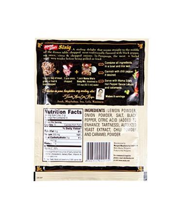Mama Sita's Capampangan Sisig Mix 1.4oz Citrus-Pepper Spice 6 Pack - Buy Online on GoSupps.com