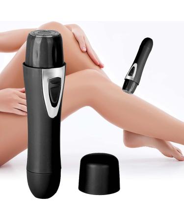Hair Removal Device - Mini Electric Epilator for Face Body Armpits & Legs - Black Color - Best International Shipping - Buy Online on GoSupps.com