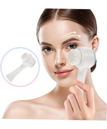 minkissy 1pc Remove Dead Skin De Doble Cara Green Color Greens Manual Face Cleansing Brush Manual Facial Brush Face Cleaning Brush Pores Facial Cleanser Cleaning Artifact Green medium - Buy Online on GoSupps.com