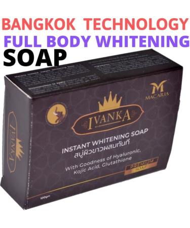 MACARIA Ivanka Instant Whitening Soap Full Body Whitening Soap For Women - Buy Online on GoSupps.com