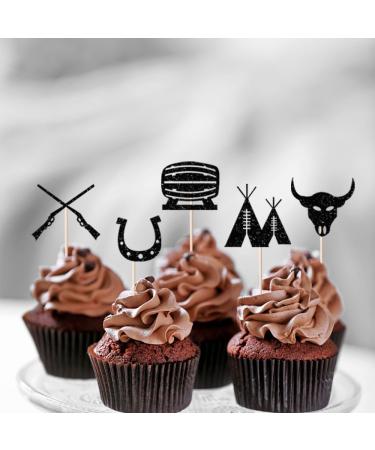 Sodasos 20 Pieces Black Glitter Cat Cupcake Toppers diverse patterns in Cat silhouette shape Theme Birthday Party Cake Decoration Baby Shower Kid 's Birthday Cake Decors (838) - Buy Online on GoSupps.com