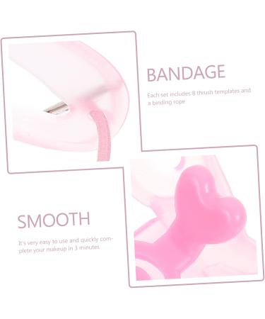 WOFASHPURET Eyebrow Tools 3 Sets Eyebrow Aid Plastic Eyebrow Template Portable Brow Stencils Eyebrow Card Household Travel - Buy Online on GoSupps.com