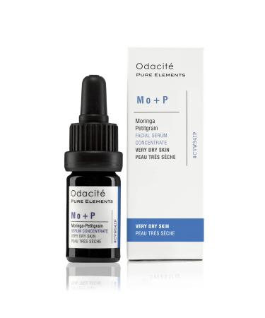 Pure Elements by Odacite Skincare Mo+P Very Dry Skin Moringa Petitgrain Serum Concentrate 5ml