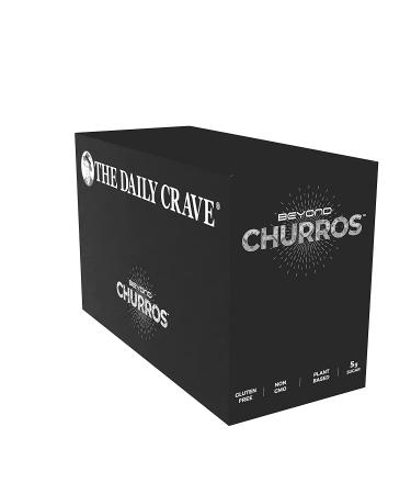 The Daily Crave Beyond Churros Cinnamon 4 oz (Pack of 6) - Vegan, Dairy-Free, Soy-Free, Gluten-Free, Non-GMO, Plant-Based Protein - Buy Online on GoSupps.com