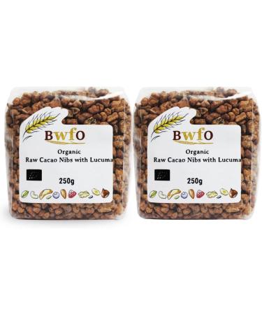 Organic Raw Cacao Nibs with Lucuma 500g - Buy Online on GoSupps.com