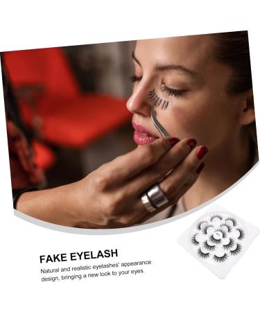 FRCOLOR 3 Boxes Natural False Eyelashes Full Curly Eyelashes Cosmetics For Women Makeup For Girls Pair False Eyelashes Comfortable To Wear - Buy Online on GoSupps.com