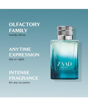 O Botic rio Zaad Arctic Eau de Parfum for Men Invigorating Scent of the Arctic 3.2 Ounce - Buy Online on GoSupps.com