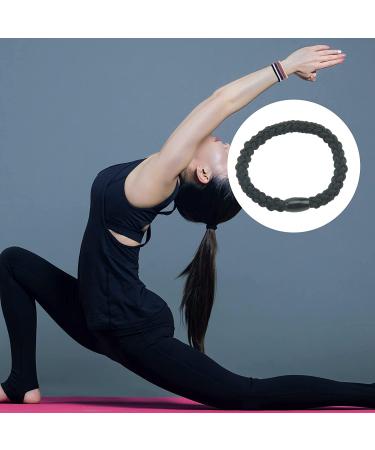 Elastic Braided Hair Ties - 40-Piece Thick Cotton Ponytail Holders for Curly & Heavy Hair | 8 Colors Available | Premium Hair Accessories - Buy Online on GoSupps.com