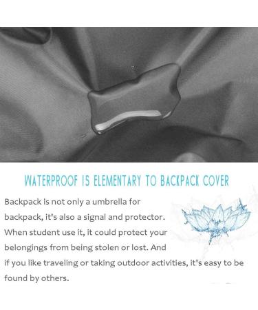 Waterproof Backpack Cover 60L-70L | Ideal for Hiking, Camping & Travel | Black | LassZone - Buy Online on GoSupps.com