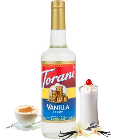 Torani Pure Made Cane Sugar Sweetener PET Bottle 750 milliliters & Vanilla Syrup Pet Bottle Vanilla 750 ml. Sugar Sweetener + Syrup Pet Bottle - Buy Online on GoSupps.com