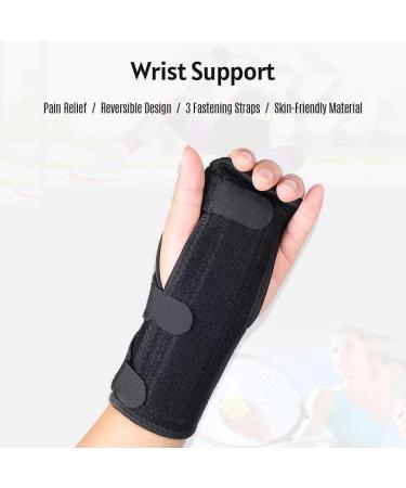 Cigooxm Unisex Wrist Corrector Adjustable Metal Wrist Splint Wrist Corrector Reversible Wrist Brace for Left/Right Hand Pain Relief 1 Pack - Buy Online on GoSupps.com