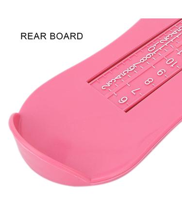 Kids Baby Shoe Foot Measuring Device - Pink Shoe Sizer Ruler for Accurate Shoe Shopping - Buy Online on GoSupps.com