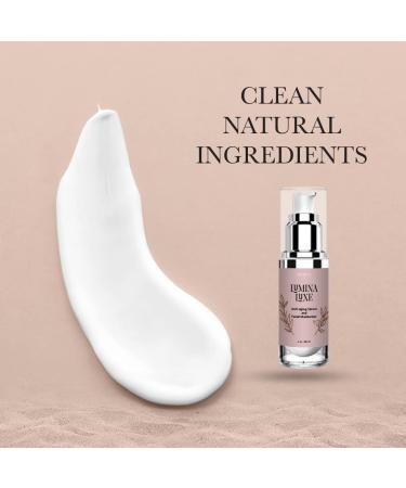 Lumina Luxe Anti-Aging Serum & Facial Moisturizer - Rejuvenate Your Skin - Buy Online on GoSupps.com
