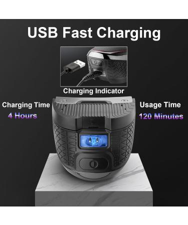 KEMEI Hair Clippers for Men Cordless Self Hair Cutters Electric Quick Cut Trimmer 8 Guide Combs(1.5-15mm) IPX7 Waterproof Rechargeable Up to 120 Min Usage KM-6036 - Buy Online on GoSupps.com