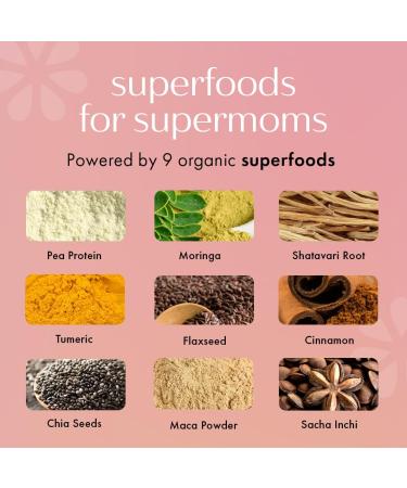 Boobie Body Superfood Protein Shake for Moms Pregnancy and Lactation Support Protein Powder to Increase Milk Supply Probiotics Organic Dairy-Free Gluten-Free Vegan Vanilla Cookie Single Srv 10pk - Buy Online on GoSupps.com