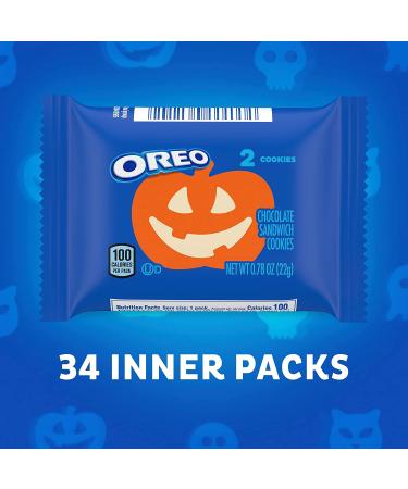 Oreo Halloween Sandwich Cookies - Spooky 34ct Pack - Buy Online on GoSupps.com