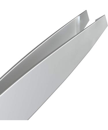 Tweezees Precision Stainless Steel Tweezers - Professional Slant & Splinter Tip | Extra Sharp Hair Removal Tool for Eyebrow Shaping - Buy Online on GoSupps.com