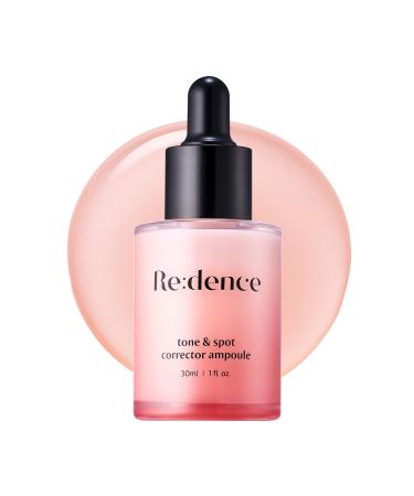 Redence Dark Spot Corrector Serum with 5% Niacinamide & Vitamin C | Tone & Spot Ampoule for Uneven Tone & Hydration | Korean Daily Skincare for All Skin Types | 30ml / 1 fl oz