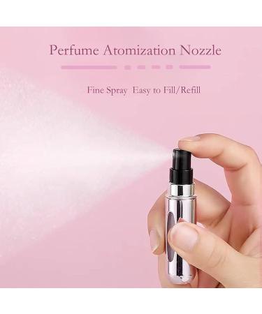 5ML Mini Refillable Perfume Spray Bottles - 5 Pack Travel Atomizer Set - Buy Online on GoSupps.com