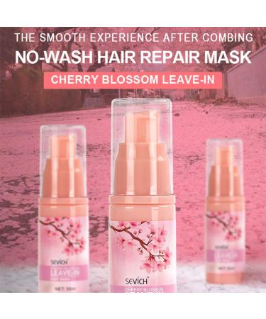 SEVICH Cherry Blossom Hair Treatment Mask 30ml - Deep Conditioner for Dry, Damaged Hair | Scalp Massage Treatment - Buy Online on GoSupps.com