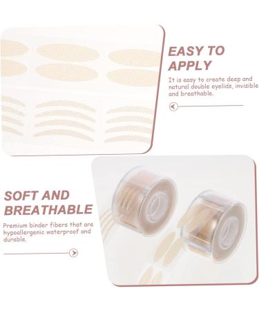 FRCOLOR Single- Sided Eyelid Tapes Stickers Sheets double eyelid droopy eyelid eyelid fold invisible eyelid s Breathable Eyelid double-sided eye eyes cosmetics Adhesive Eyelid Lift Strip - Buy Online on GoSupps.com