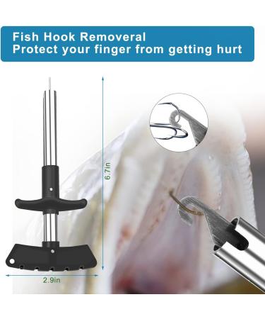 Lybile Fish Hook Remover Tool Set - Aluminum Fishing Pliers, Gripper, Separator, Lanyard and Scale Kit - Saltwater Fishing Accessories for Fishermen - Buy Online on GoSupps.com