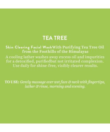 Biotique Tea Tree Face Wash 150ml | Skin Clearing for Normal to Oily Skin | Shop Internationally - Buy Online on GoSupps.com