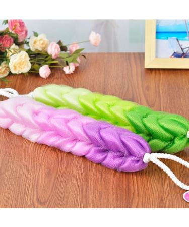 Back Sprobe Body Exfoliating Sponge - Elastic Braided Shower Accessory for Smooth Skin - Buy Online on GoSupps.com