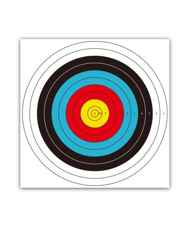 THREE ARCHERS Targets Paper Standard Archery 40cm 10 Ring Arrow Targets for Hunting & Shooting Archery Accessories for Target Practice 30 - Buy Online on GoSupps.com