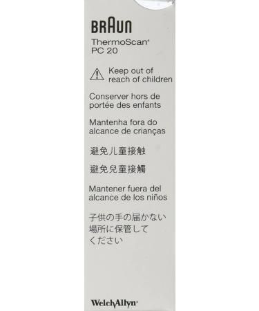 Braun Thermoscan Ear Thermometer Lens Filters (20 Pack) - Disposable Covers for Hygienic Temperature Readings - Buy Online on GoSupps.com