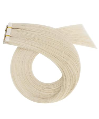 Moresoo Virgin Tape-In Extensions | Real Remy Hair Invisible Tapes #1000 50cm 5 Pieces 12.5g - Best Quality Hair Extensions - Buy Online on GoSupps.com