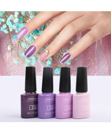 fengshangmei 8ml Nail Gel Long-Lasting Gelpolish UV and Led Permanent Enamels Professional Nail Art Gel Nail Polish - (Color: 004) - Buy Online on GoSupps.com