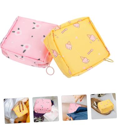 Buy Healeved 8 STK Storage Bags - Women's Bandages Tampon & Pocket Wallet - Oxford Fabric Digital Accessories - 4 Colors 12x12cm - International Shipping - Buy Online on GoSupps.com