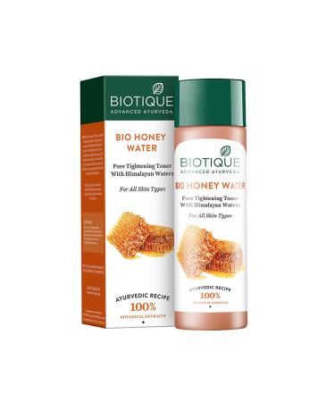 Biotique Honey Water Lightening Freshener with Himlayan Waters for All Skin Types