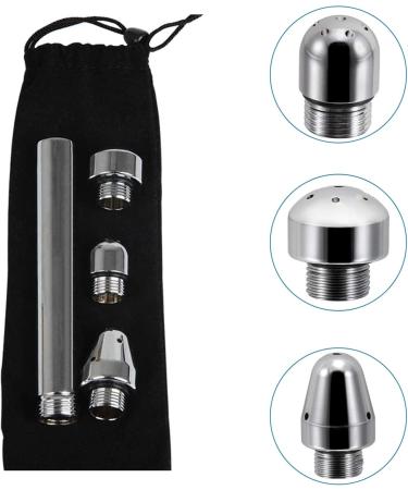 Buy Aluminum Shower Set - 3-Part Wash System with Shower Head & Accessories | International Shipping Available - Buy Online on GoSupps.com