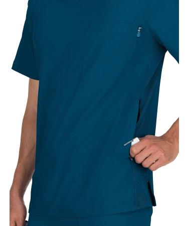KOI Lite 667 Men's Force Scrub Top 3X-Large Plus - Caribbean | Shop Now - Buy Online on GoSupps.com