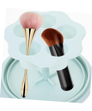 minkissy cleanser makeup brush make up brush cleaner pad make up sponge cleaner make up brush cleaning pad brush cleaner mat detergent Storage rack cleaning box pp washer self made - Buy Online on GoSupps.com