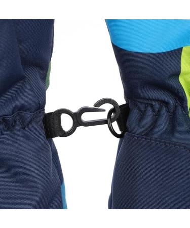 FAYHIJUN Waterproof Kids Mittens - Thermal Fleece Lined Winter Gloves for Age 4-6 Boys Girls - Navy Blue - Ideal for Skiing, Snowboarding, and Outdoor Activities - Buy Online on GoSupps.com
