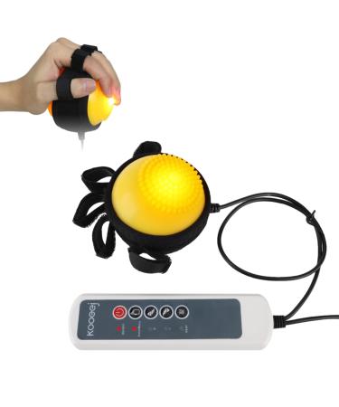 Finger massage device Hand therapy balls Infrared heating electrical massage device Finger recovery training Silicone rehabilitation balls with remote control (EU)