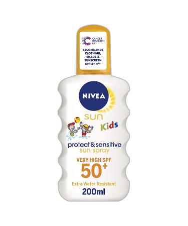 Nivea Sun Kids Protect and Sensitive Sun Spray 200 ml