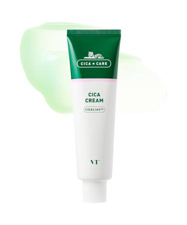 VT COSMETICS CICA Cream - CICALIO Facial Care Cream Skin Relax Redness Skin cream Skin Calming Care Cream Soothing Skin (1.69 oz / 50ml)