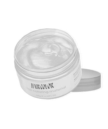 Acosexy White Temporary Hair Dye Color Wax 4.23oz - Natural Hair Spray for Kids Halloween Cosplay - Buy Online on GoSupps.com