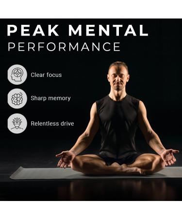 ACEWORKZ Elite Brain Supplement - Nootropic for Focus Memory & Clarity | Natural Energy Caffeine-Free | 60 Capsules - Buy Online on GoSupps.com