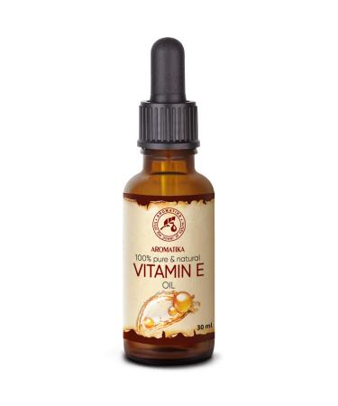 Vitamin E oil 30ml - natural oil - rich in vitamin E - vitamin e oil - care for face - body care - hair - cosmetics oil 30 ml (1 Pack)