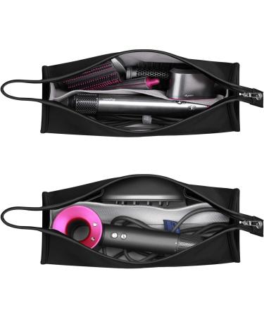 BUBM Travel Case for Dyson Airwrap/Curling Iron | Waterproof Storage Bag for Dyson Supersonic Styler | Portable Hair Dryer Organizer - Black - Buy Online on GoSupps.com