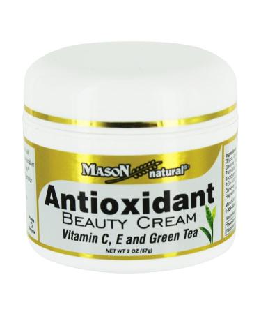 Mason Natural Antioxidant Premium Skin Cream  Vitamin C E & Green Tea 2 oz (57 g)