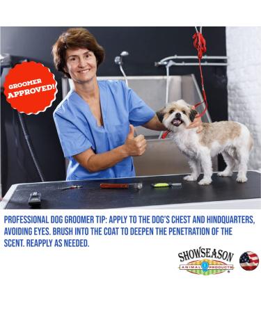Showseason Sugar Cookie Pet Cologne 2.5 oz for Dogs - Travel Size | Long-Lasting Odor Eliminator | Cruelty-Free & Paraben-Free | Made in USA - Buy Online on GoSupps.com