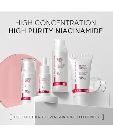 Niacinamide Skincare Set Gifts For Women & Girls Brightening Anti-Aging Skin Care Improve Dark Spot And Even Out Skin Tone - Korean Skin Care Pamper Gifts For Women - Buy Online on GoSupps.com